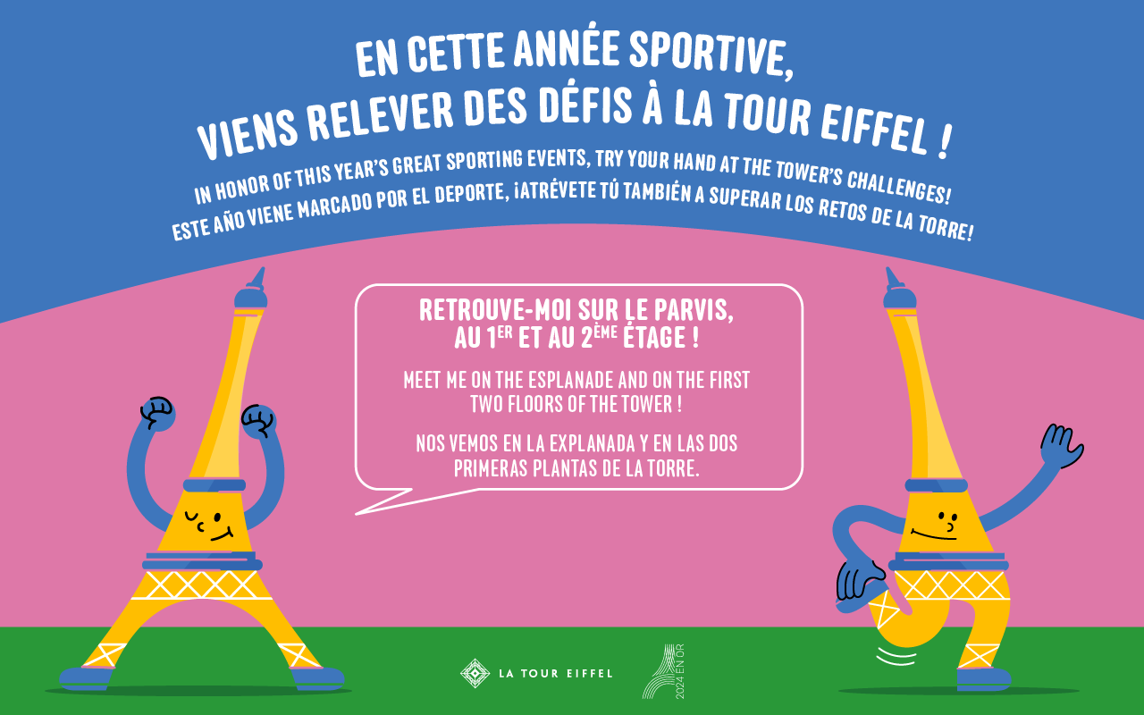 Affiche promotionnelle du parcours sportif