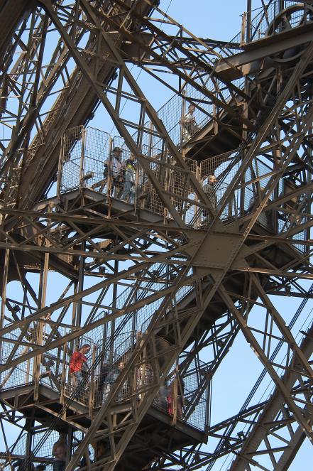 Escaleras de la Torre Eiffel