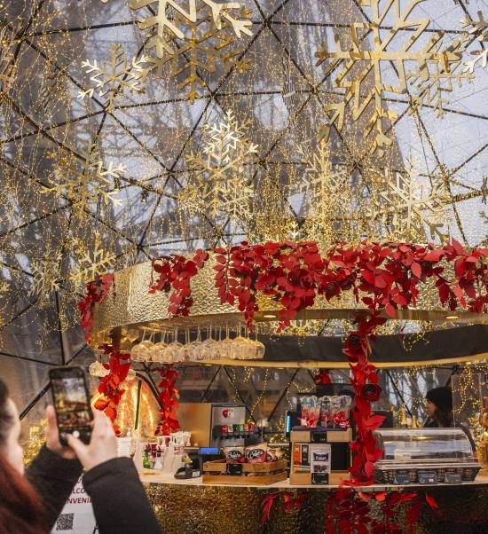 Bulle 1er étage - décoration Saint-Valentin