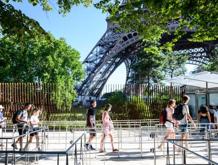 Tour Eiffel entrée sud