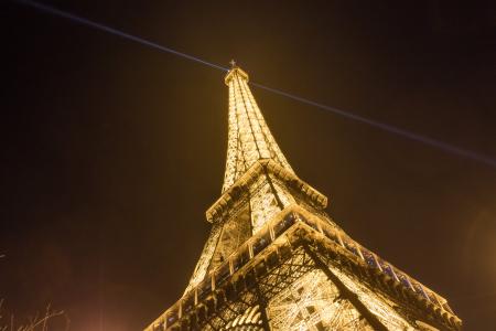 vue de nuit tour Eiffel